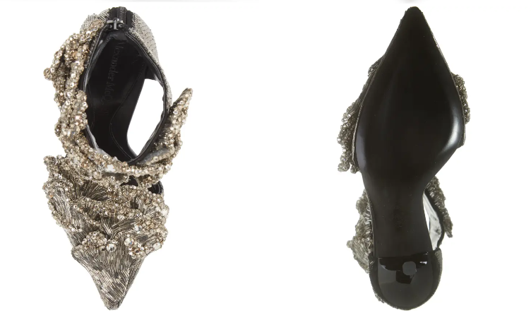 Harness Punk Beaded Pump ALEXANDER MCQUEEN