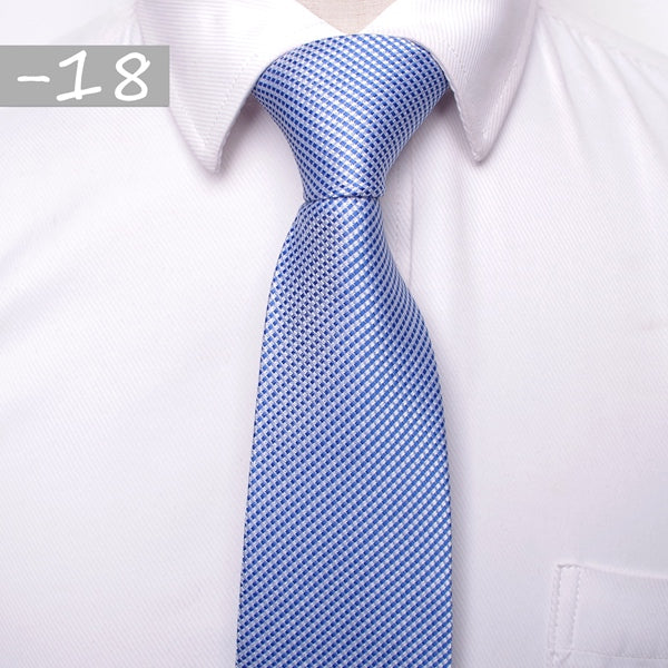 classic men business formal wedding tie 8cm stripe neck tie fashion shirt dress accessories