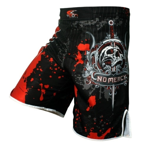 Men's boxing pants printing MMA Shorts Fight Grappling Short Polyester Kick Gel Boxing Muay Thai  Pants thai boxing shorts mma