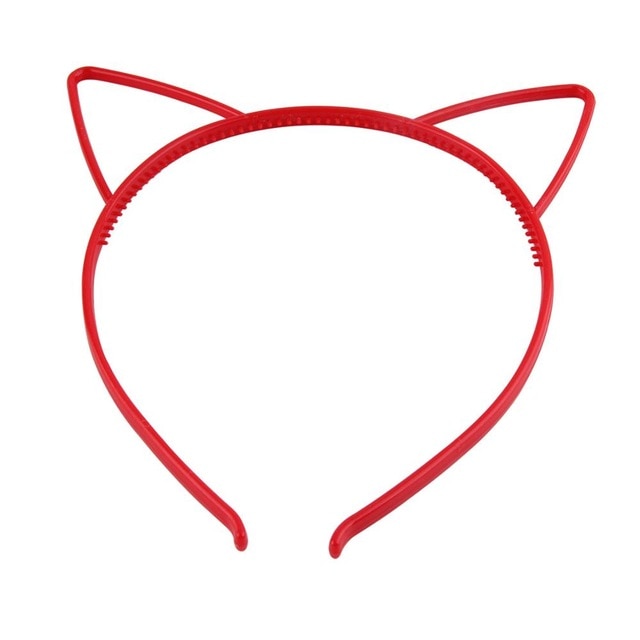 kids black cat ears head bands fashion Lady Girl Hairband Sexy Self Headband Baby birthday party Hair Accessories for Women hoop