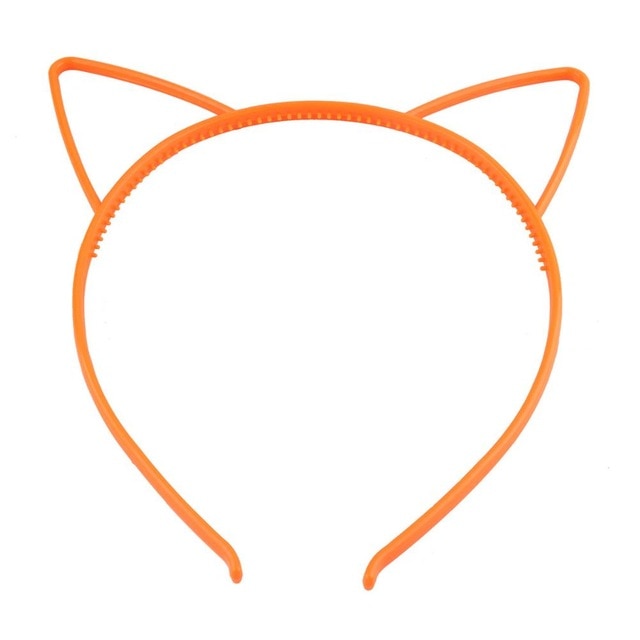 kids black cat ears head bands fashion Lady Girl Hairband Sexy Self Headband Baby birthday party Hair Accessories for Women hoop