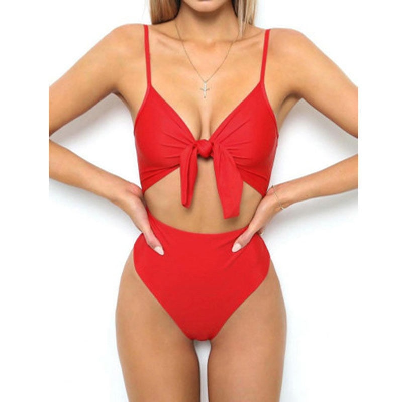 Front Cross Hollow One Piece Women 2018 Summer Fitness Bodycon Strap Rompers Women Bodysuit Bandage Sexy Beach Wear