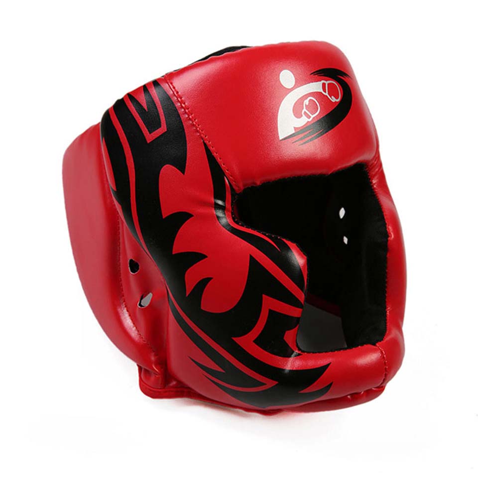 Boxing Head Guard Closed Type/Sparring Helmet/MMA/Muay Thai Kick head guard Sparring MMA Muay Thai kick brace Head protection