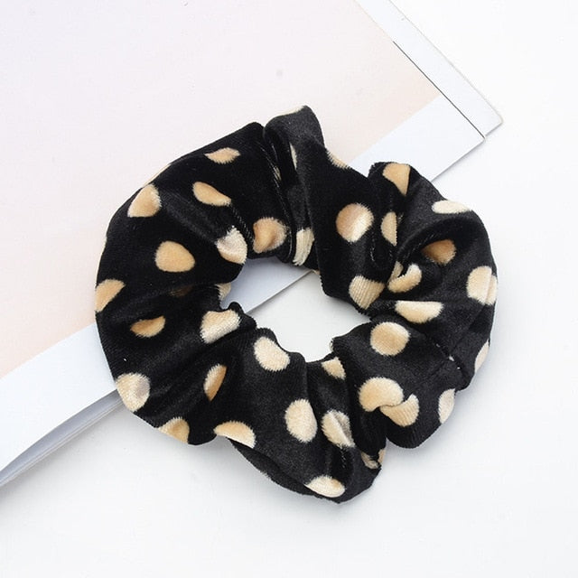 Leopard Women Hair Accesorios Ladies Hair Tie Striped Lady Scrunchies Ponytail Hair Female Girl Holder Rope Hair Accessories
