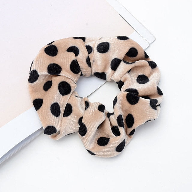 Leopard Women Hair Accesorios Ladies Hair Tie Striped Lady Scrunchies Ponytail Hair Female Girl Holder Rope Hair Accessories
