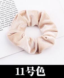 Free shipping NEW Fashion women velvet solid Hair bands cute hair scrunchies girl's korea hair Tie Accessories Ponytail Holder