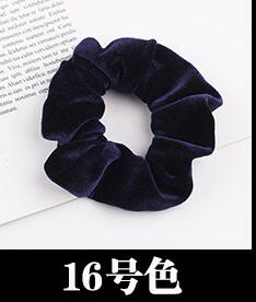 Free shipping NEW Fashion women velvet solid Hair bands cute hair scrunchies girl's korea hair Tie Accessories Ponytail Holder